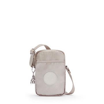 Kipling Tally Metallic Crossbody Phone Bag Metallic Glow | AU 1368IL